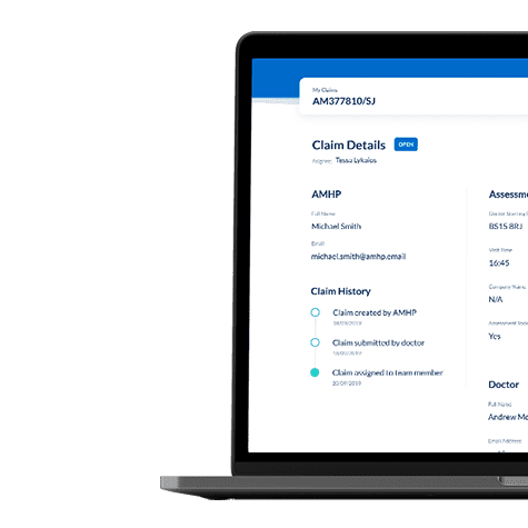 Payments Digital Mental Health Act Assessment setup